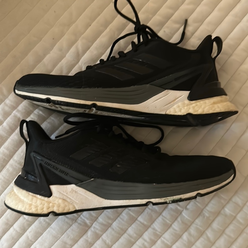Adidas black shoes